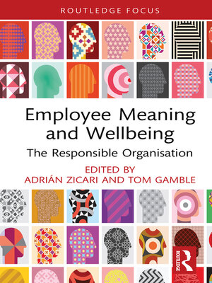 cover image of Employee Meaning and Wellbeing